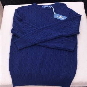 Vineyard Vines “Deep Bay” (navy blue) sweater
